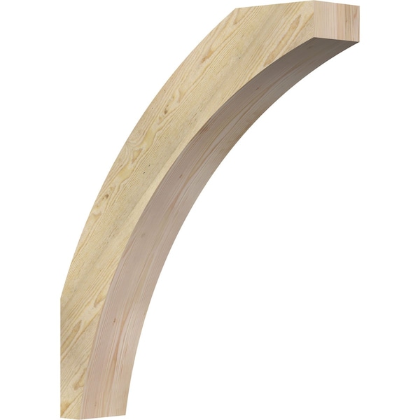 Ekena Millwork 6"W x 30"D x 36"H Thorton Rough Sawn Knee Brace, Douglas Fir BRC06X30X36THR00RDF - main